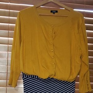 Mustard Cardigan